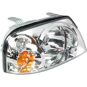 Uno Minda LHS Hard Coated Lens Headlight without Wire for Hyundai Santro Xing, HL-55002