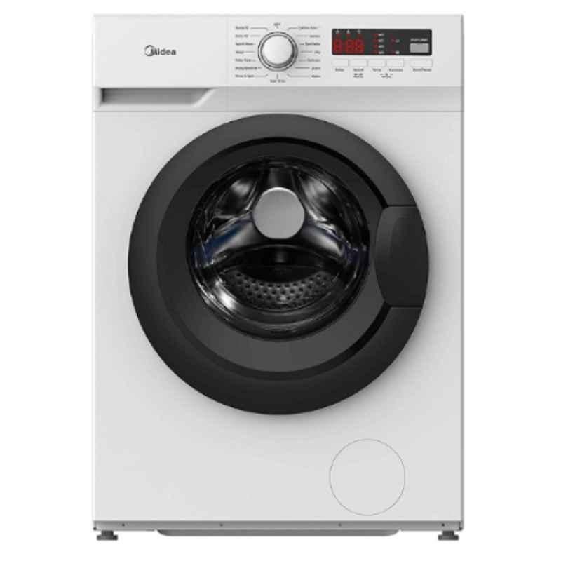 Midea 7kg White Front Loading Fully Automatic Washing Machine, MFN70