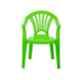Italica Polypropylene Green Baby Arm Chair, 9602