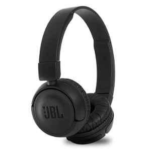 JBL by Harman T460BT Black Wireless On Ear Headphones with Mic & Voice Assistant Support