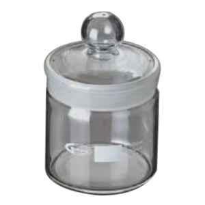 Glassco 100ml Boro 3.3 Glass Squibb Shape Separating Funnel with Needle Valve Stopcock, 148.202.03 (Pack of 5)
