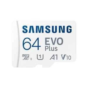 Samsung Evo Plus 64GB MicroSDXC Memory Card with Adapter, MB-MC64KA