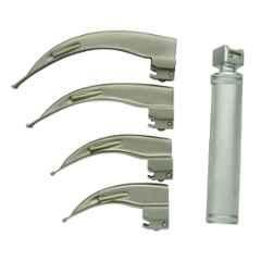 Forgesy GSS111 4 Pcs Stainless Steel Macintosh Laryngoscope Set, Blade Size: 1, 2, 3 & 4