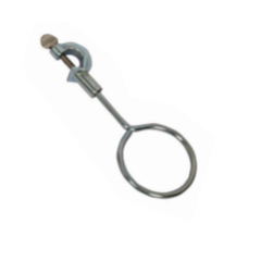 Borosil 4 inch Retort Ring with Bosshead, LARR8888004