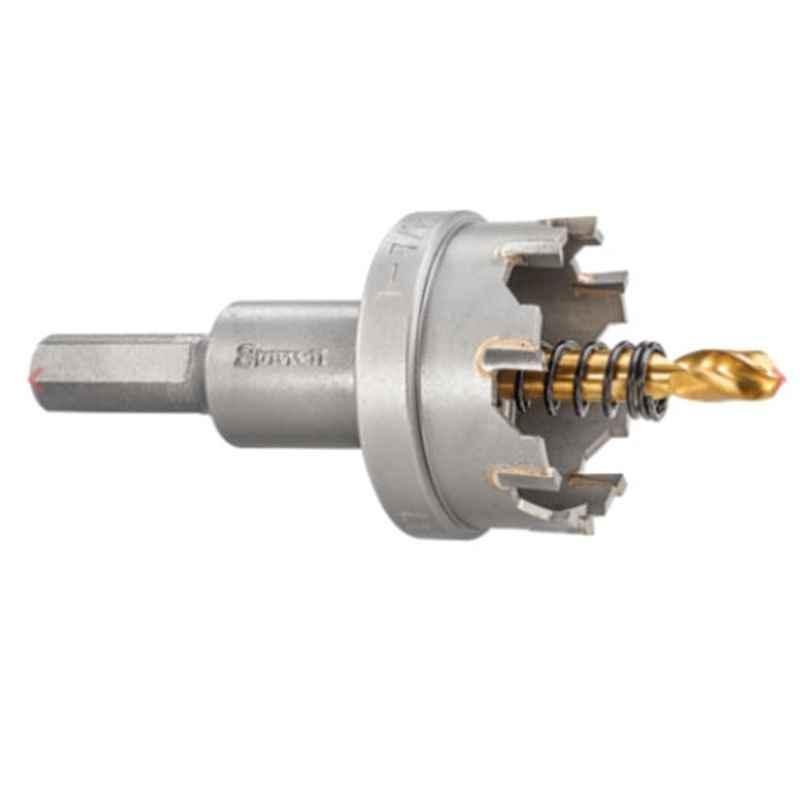 Starrett 37mm Grey Tungsten Carbide Tipped Sheet Metal Hole Saw, SM37