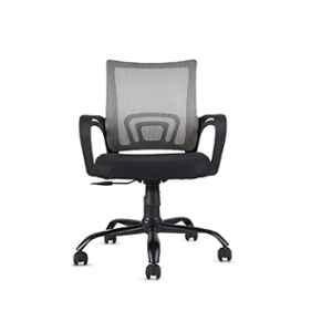 CELLBELL Zenith C107 Mesh Medium Back Grey Ergonomic Chair, CBHKFOC1256