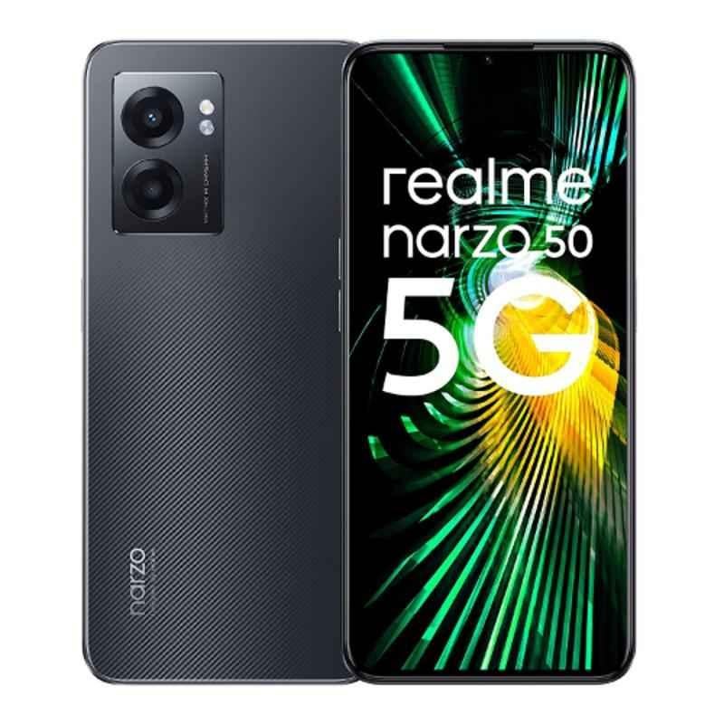 Realme Narzo 50 5G 6.6 inch 4GB/128GB Storage Hyper Black Smartphone