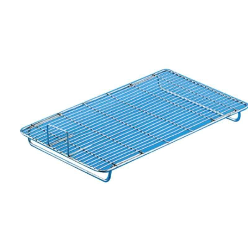 Tarsons 6 Pcs 43x27x3cm Stainless Steel Raised Bottom Grid Set, 040010