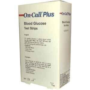 On Call Plus 394370 200 Pcs Glucometer Strips Box