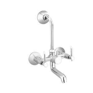 IRIS Globus Brass Chrome Finish Telephonic Wall Mixer, GRCL392