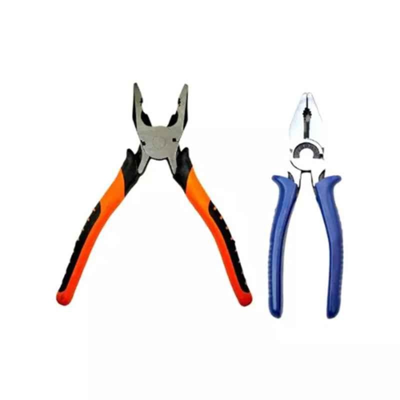 Sky Blue 2 Pcs 7.8 inch Lineman Plier Combo, SBE_PLIER_COMBOS_COMBO_416