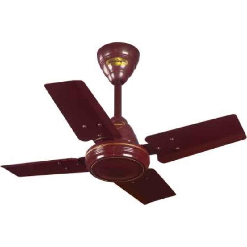 Khaitan Bullet 74W Brown Ceiling Fan, Sweep: 600 mm