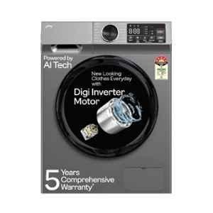 Godrej 10kg Silver Stream Front Load Fully Automatic Washing Machine, WFEON CEL 1014 IEBDT SLSR