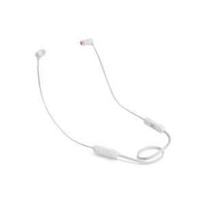 JBL Tune 110BT White Pure Bass Bluetooth in-Ear Headphone with Mic, JBLT110BTWHT