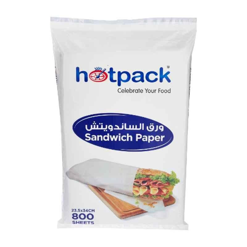 Hotpack White Sandwich Paper, HSMSW800