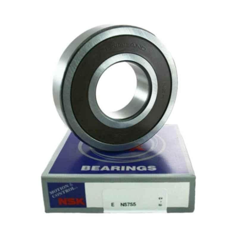 NSK 20x47x14 mm Sealed Deep Groove Radial Bearing, 6204-DDU