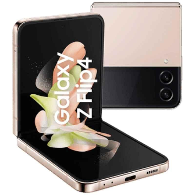 Samsung Galaxy Z Flip4 6.7 inch 8GB/512GB 3700mAh Pink Gold Single eSIM 5G Smartphone, SMF721