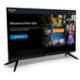 LumX 32 inch Border Less HD Ready Android Black LED Smart TV, 32SA556
