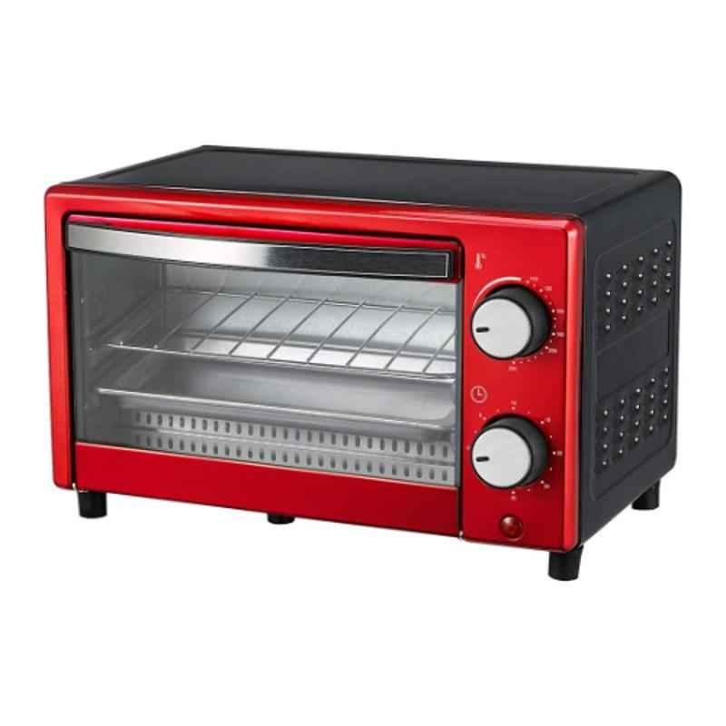 Wonderchef 650W 9L Red Crimson Edge Oven Toaster Griller, 63153420