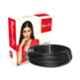 Fybros 4 Sqmm 90m Black Single Core FR PVC Insulated Multistrands Industrial Cable, FWC1005
