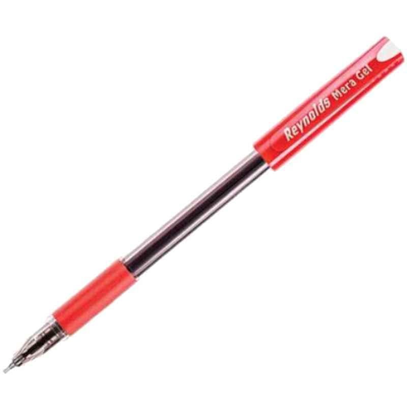 Reynolds Mera 0.5mm Red Gel Pen (Pack of 50)