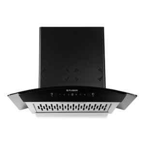 Faber Everest 1400m3/hr 60cm Black Heat Autoclean Wall Mounting Chimney, 325.0685.351