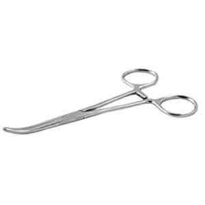 Forgesy NEO09 8 inch Silver Stainless Steel Curved Artery Forceps