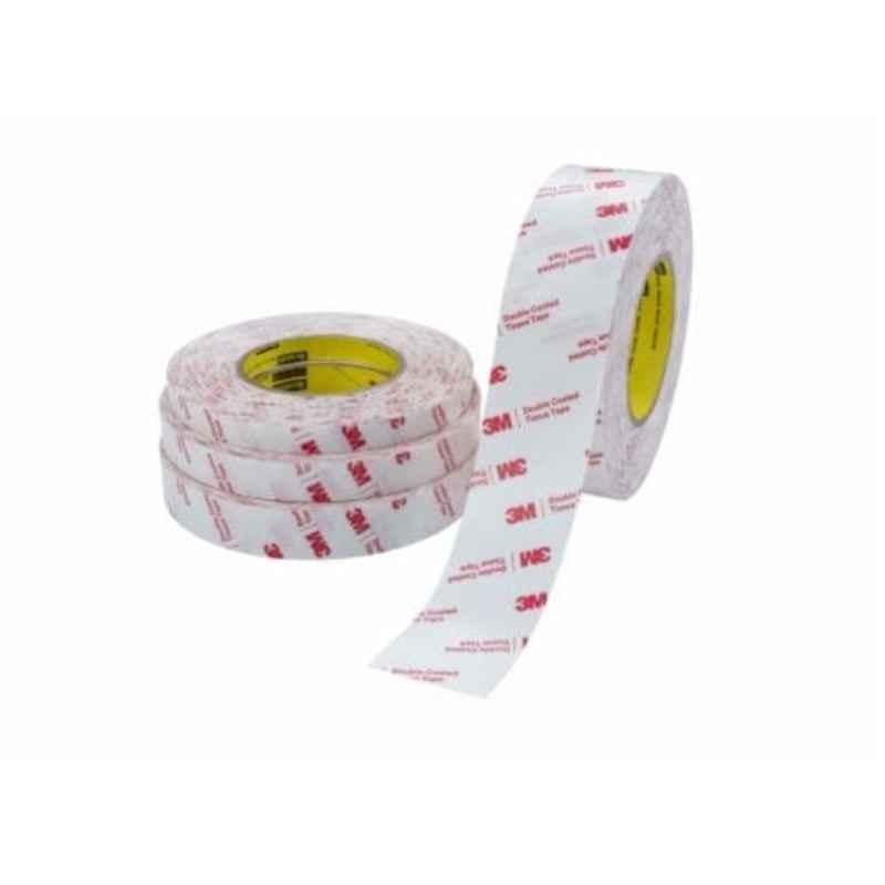 3M 56412 1200mm Transparent Double Coated Tissue Tape, Length: 100 m