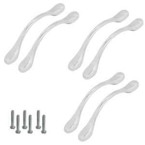 Atom 548 8 inch CP Finish Zinc Cabinet Pull Handle (Pack of 6)