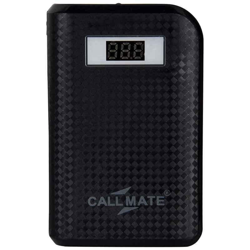 Callmate 3C 7800mAh Black Dual USB Port Power Bank