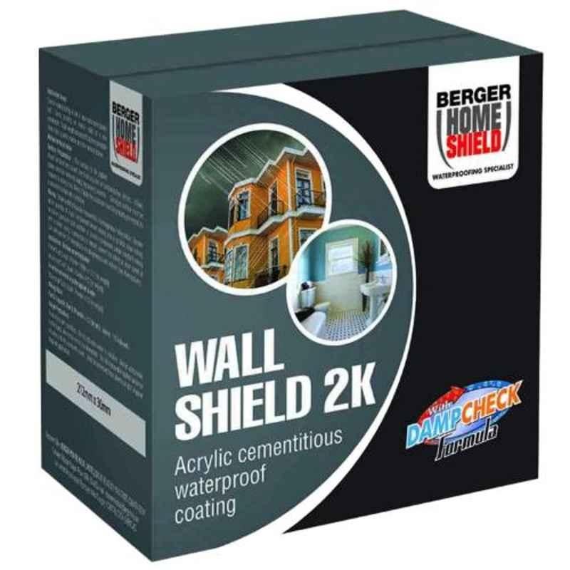 Berger 15kg Plastic White Home Shield Wall Shield, F00FH80991015001