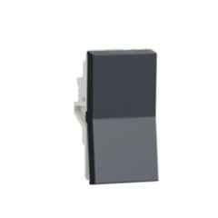 Schneider Electric Unica Pure 16A 1 Module 1 Way Volcanic Grey Switch, UNS161SW1M_GY