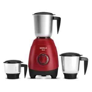 Havells Zello 750W Blade Red Mixer Grinder with Stainless Steel Blade 3 Jars, GHFMGEKR75