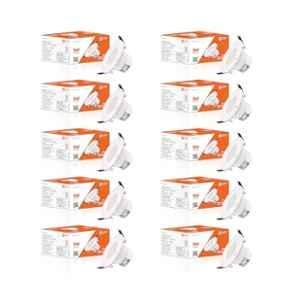 Orient Electric 9W 6500K Cool White LED Downlight with Energy Saving & Upto 4kV Surge Protection for 3-inch Junction Box (Pack of 10)
