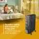 Bajaj Majesty RH 11F Plus 2900W Oil Filled Room Heater with PTC Fan
