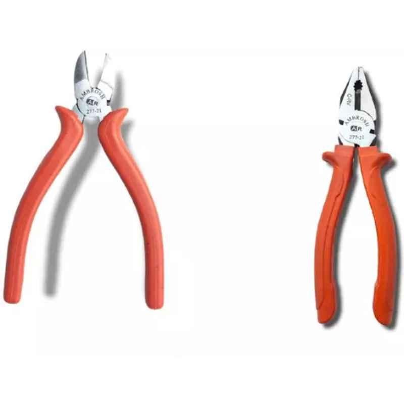 Sky Blue 2 Pcs 7.8 inch Lineman Plier Combo, SBE_PLIER_0262