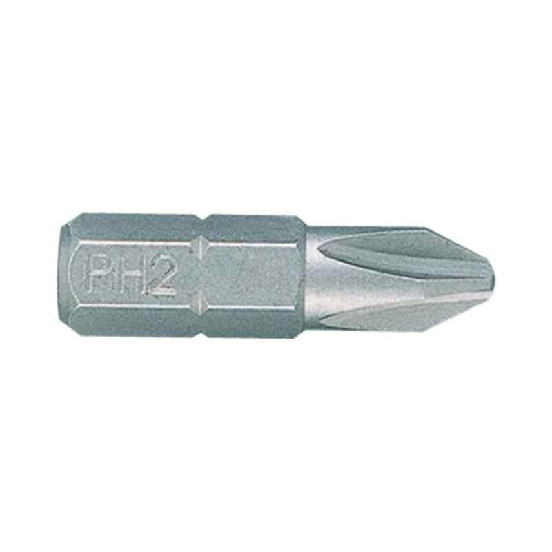 King Tony PH2 25mm Phillips Head Screwdriver Bit, 102502P (102502P.B)