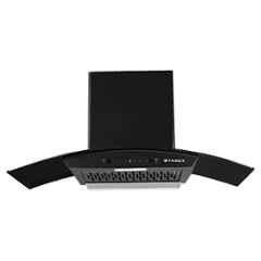 Faber Zest 1200m3/hr 90cm Black Heat Autoclean Wall Mounting Chimney, 320.0690.895