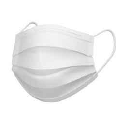Wellstar 3 Layer Cloth Bacteria & Pollution Mask with Nose Pin, Mask-Surgical-056 (Pack of 500)