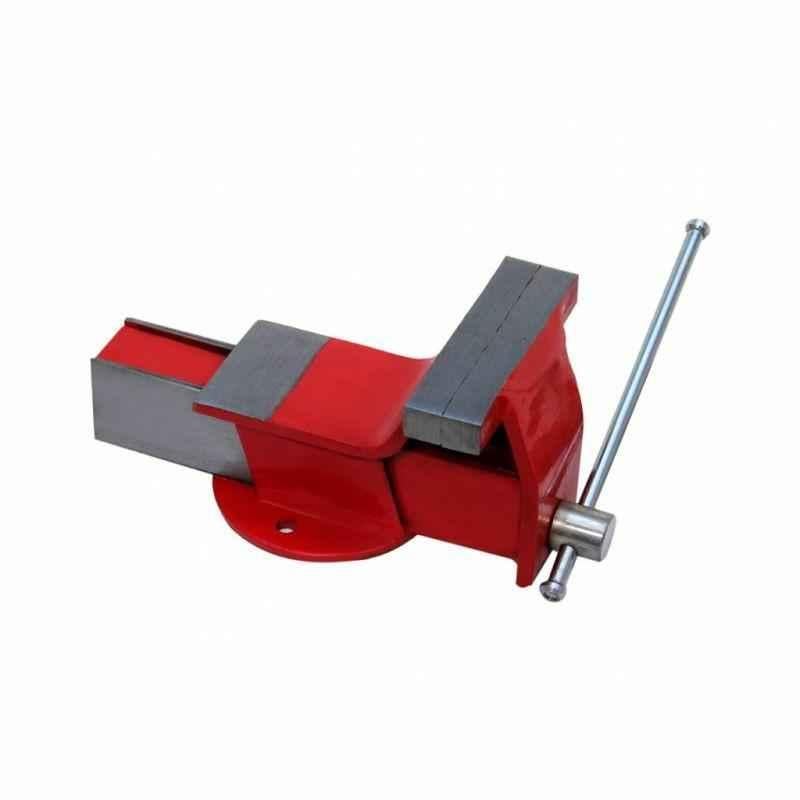 TRUST 4 Inch Heavy Steel Fixed Base Bench Vice