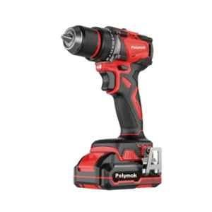 Polymak 18.5V 0-350 & 0-1300rpm Cordless Drill Driver with Battery & Charger, PM-CDD-18.5V-1BL-DY