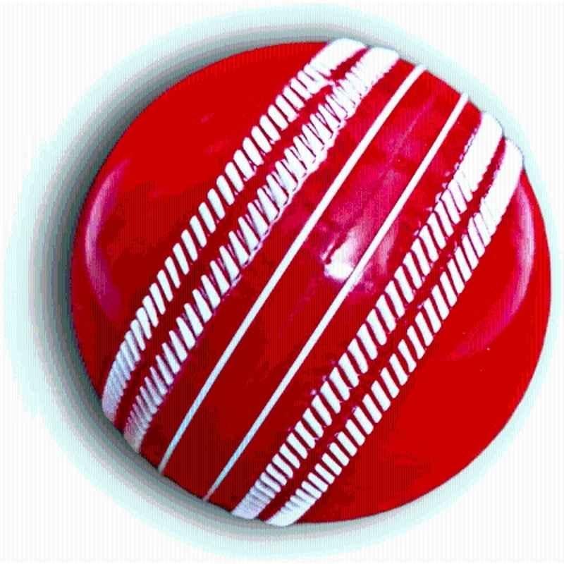 YKINN 001 Red Cricket Synthetic Ball