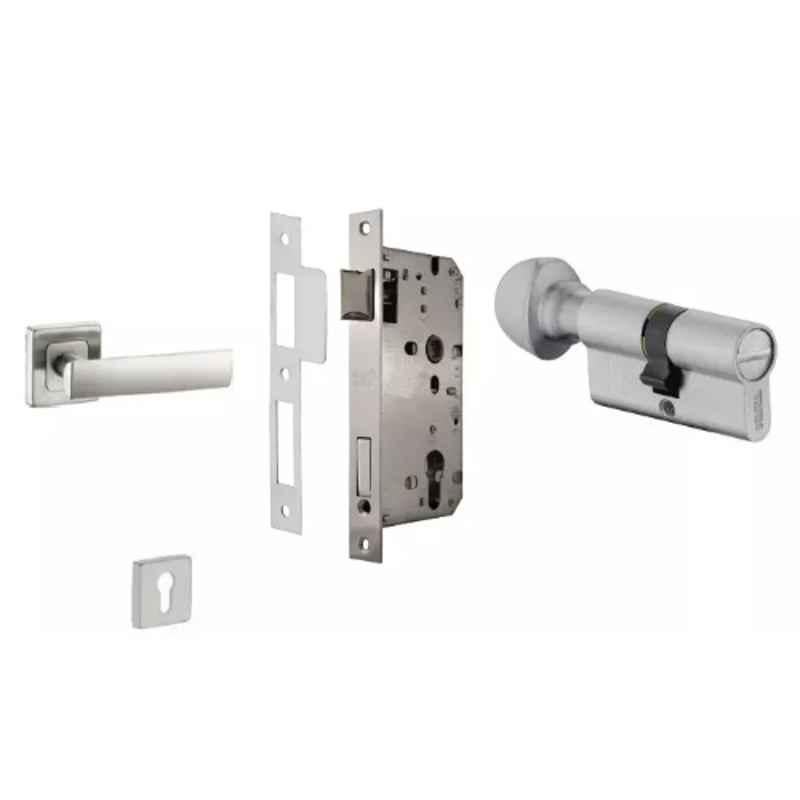 Dorset ML Series Eden 60mm Stainless Steel Door Handle Lock Set with Coin & Knob