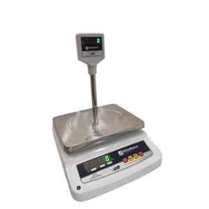 KiloMaxx KM-10 30kg 10x12 inch Stainless Steel Weighing Scale with Pole Display