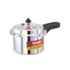 Rallison Deluxe 2 Litre Aluminium Outer Lid Pressure Cooker, RS 043 (Pack of 5)