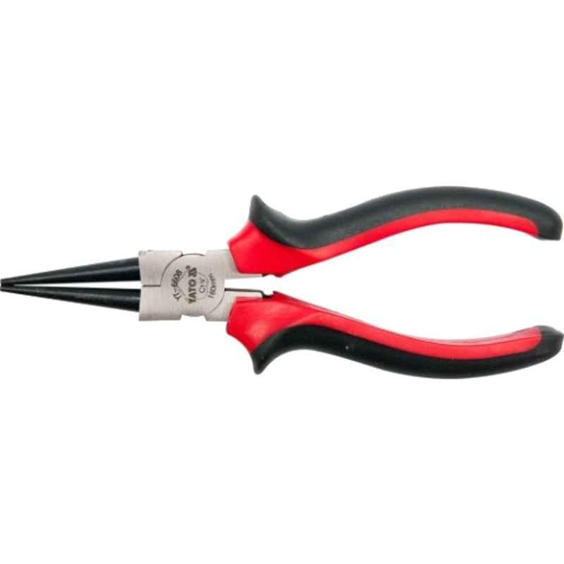 Yato 160mm Round Nose Pliers, YT-6608