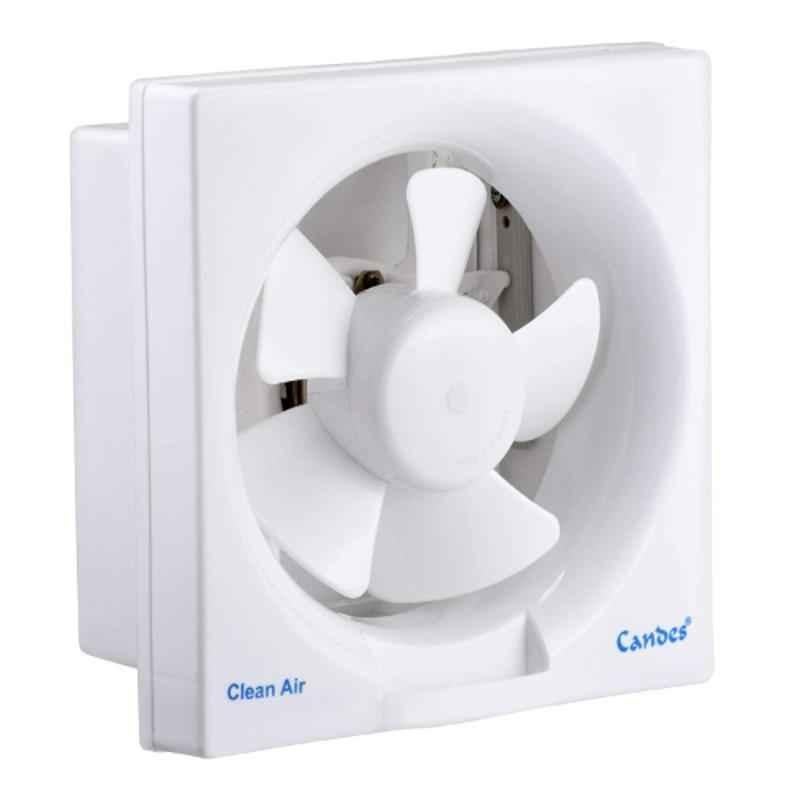 Candes Vento 35W White 5 Blade Exhaust Fan, Sweep: 250mm