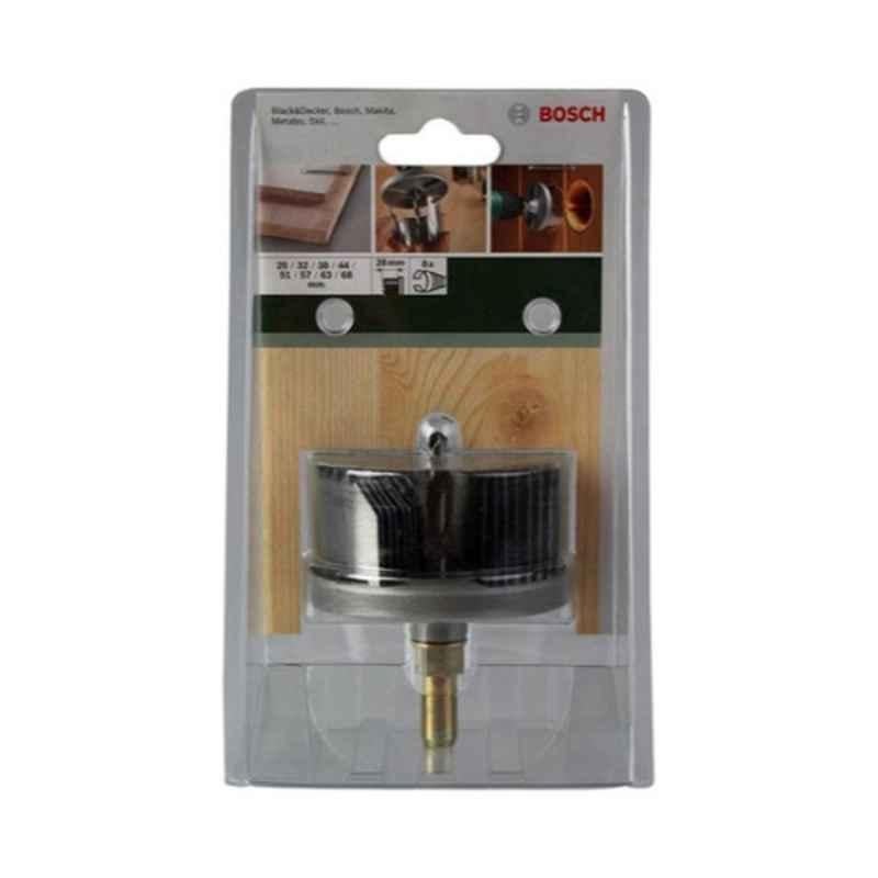 Bosch 8 Pcs Black Grey & Gold Heavy Duty Hole Cutter Set, ACE-241071