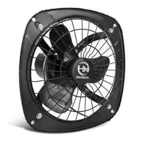 HM 75W 9 inch 2600rpm Black 3 Blade Exhaust Fans, Sweep: 225 mm