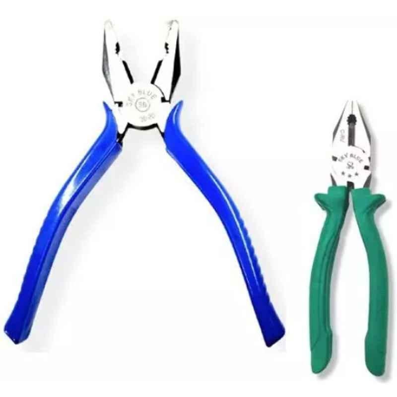 Sky Blue 2 Pcs 7.8 inch Groove Plier Combo, SBE_PLIER COMBO_092
